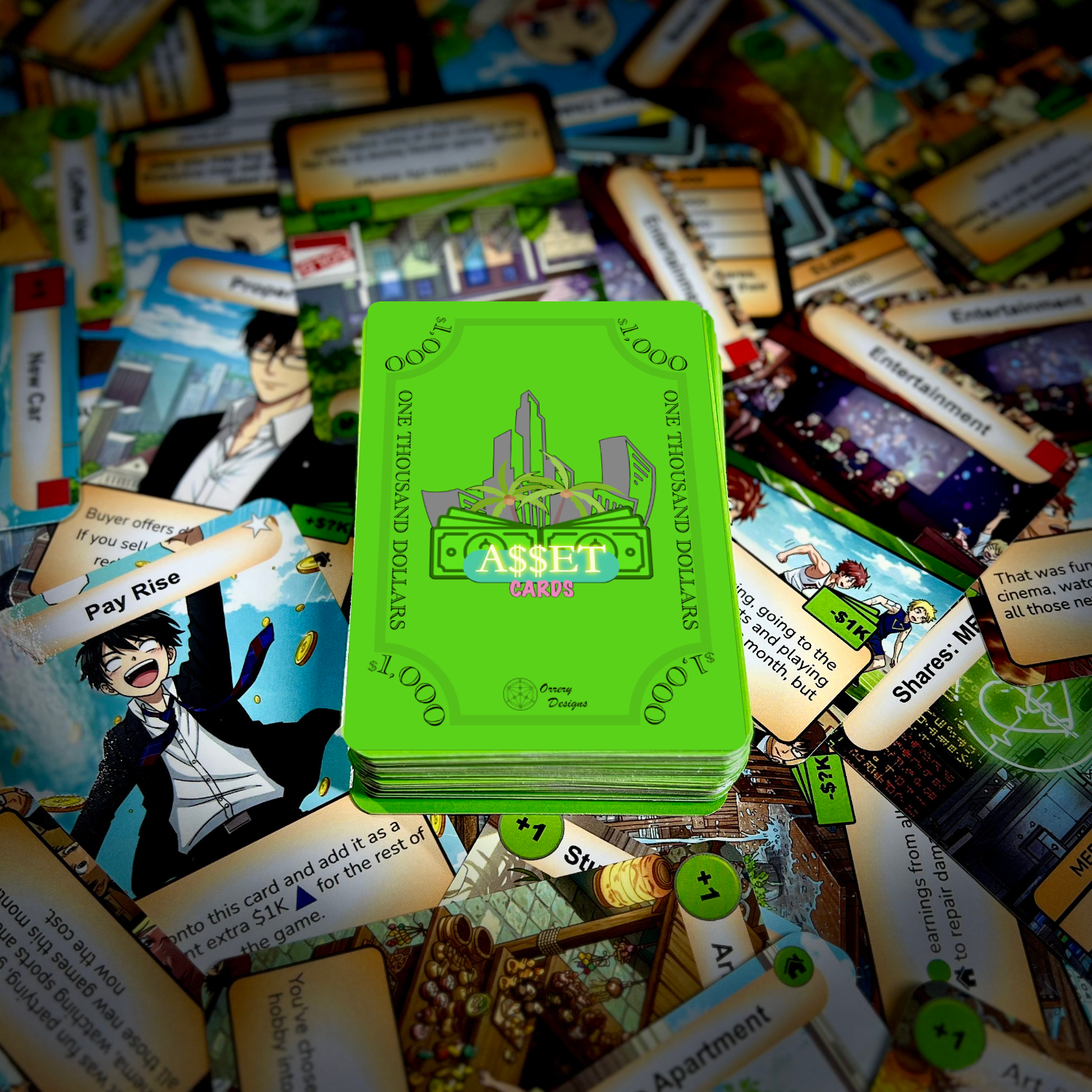 Asset Cards
